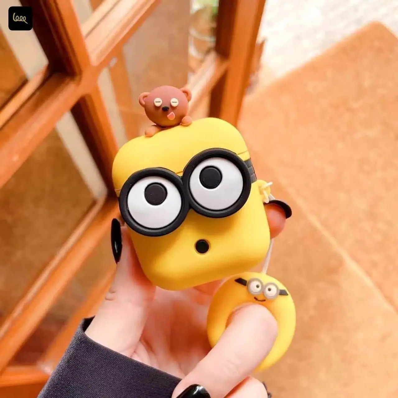 Airpod minion case-1 کیس ایرپاد مینیون