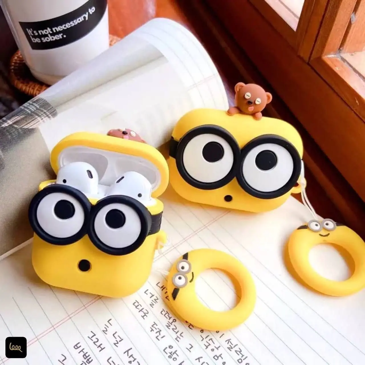 Airpod minion case-3 کیس ایرپاد مینیون