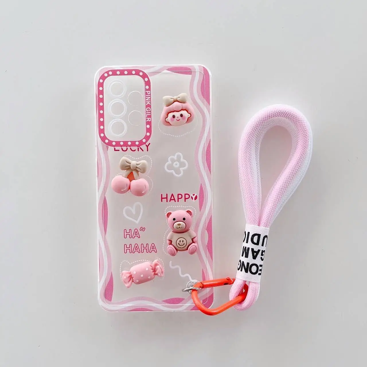 Pink bow tie-3 قاب دختر پاپیون صورتی