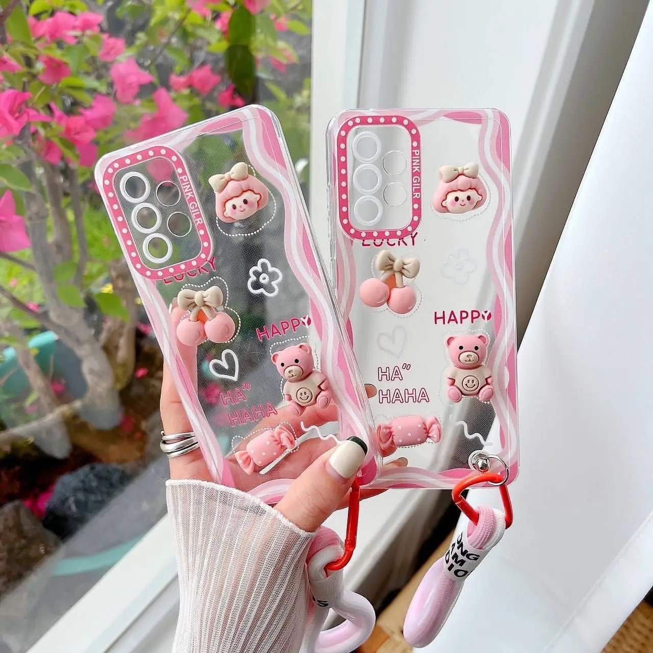 Pink bow tie-4 قاب دختر پاپیون صورتی