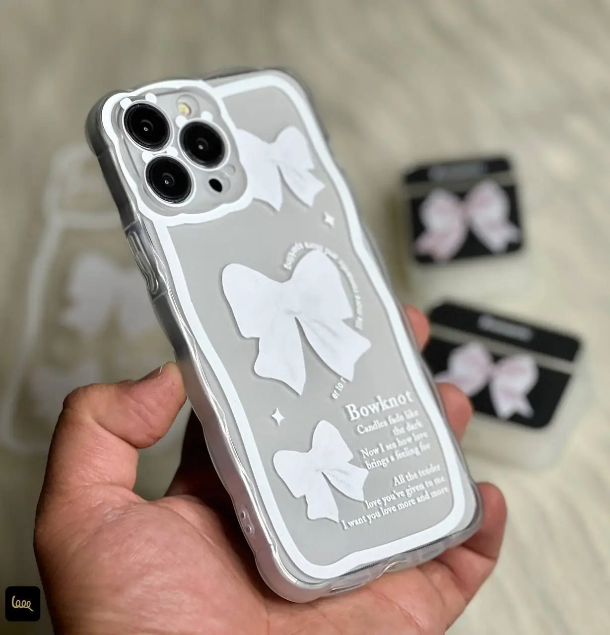romantic-bow-tie-iphone-cover2 كاور رمانتيك پاپيون آیفون