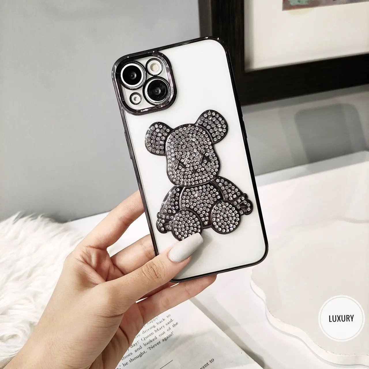 swarovski-bear-iphone-case6 قاب خرس سواروسکی آیفون