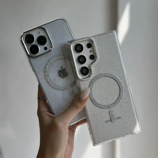 قاب سامسونگ مگ سیف شفاف اکلیلی